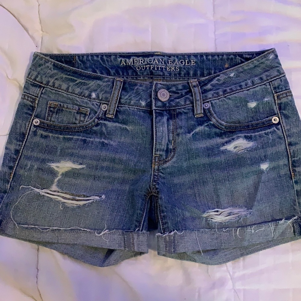 American eagle shorts size 0